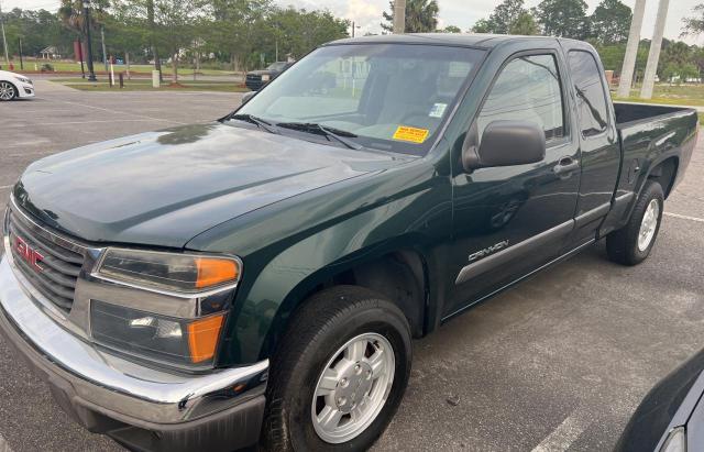 1GTCS198758281454 - 2005 GMC CANYON GREEN photo 2