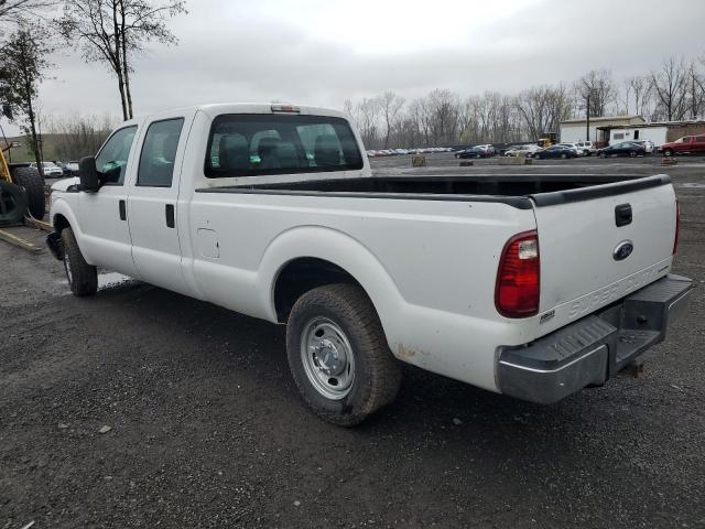 1FT8W3A63DEB49842 - 2013 FORD F350 SUPER DUTY WHITE photo 2