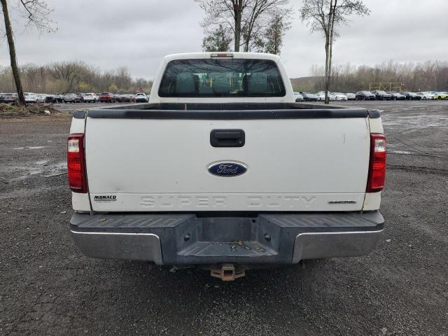 1FT8W3A63DEB49842 - 2013 FORD F350 SUPER DUTY WHITE photo 6