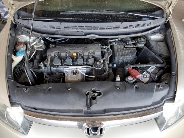 1HGFA16928L106092 - 2008 HONDA CIVIC EXL ოქროსფერი ფოტო 11