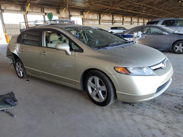 1HGFA16928L106092 - 2008 HONDA CIVIC EXL ოქროსფერი ფოტო 4