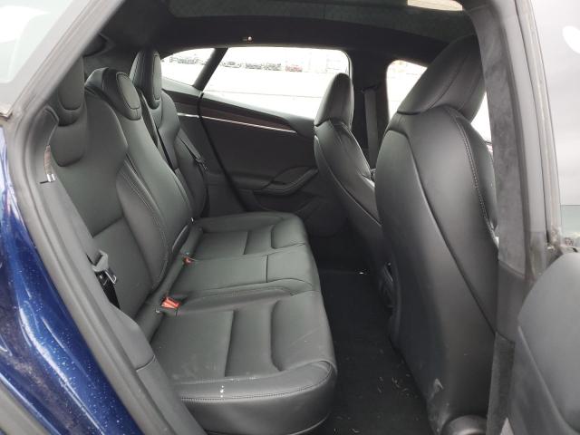 5YJSA1E50NF488813 - 2022 TESLA MODEL S ლურჯი ფოტო 10