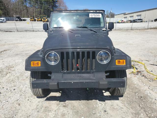 1J4FA39S06P776927 - 2006 JEEP WRANGLER X BLACK photo 5