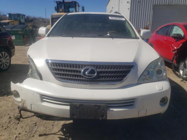 JTJHW31U860047657 - 2006 LEXUS RX 400 WHITE photo 5