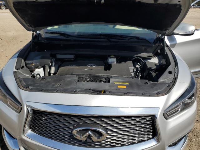 5N1DL0MM6KC528693 - 2019 INFINITI QX60 LUXE SILVER photo 12