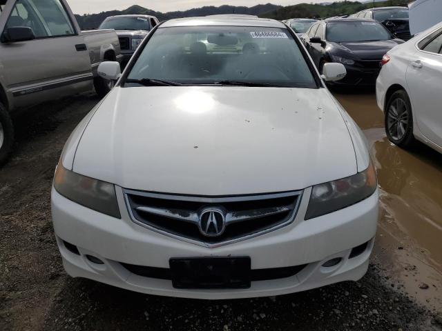 JH4CL96906C004800 - 2006 ACURA TSX WHITE photo 5