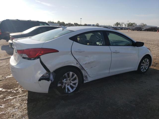 5NPDH4AE2CH141154 - 2012 HYUNDAI ELANTRA GLS WHITE photo 3