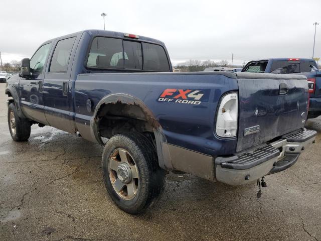 1FTSW21P06EB54427 - 2006 FORD F250 SUPER DUTY BLUE photo 2