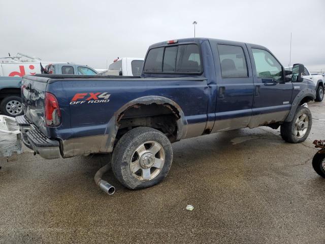 1FTSW21P06EB54427 - 2006 FORD F250 SUPER DUTY BLUE photo 3