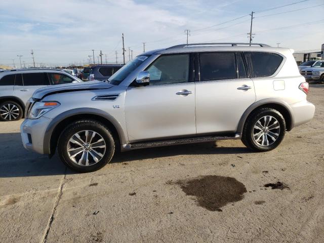 JN8AY2ND3K9087528 - 2019 NISSAN ARMADA SV SILVER photo 1