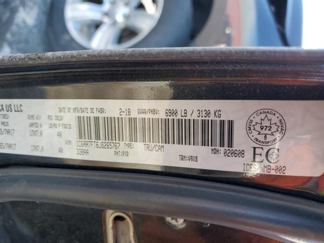 1C6RR7FT6JS265767 - 2018 RAM 1500 ST BLACK photo 13
