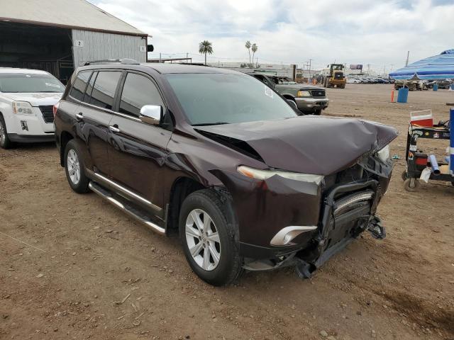 5TDZK3EH5DS092162 - 2013 TOYOTA HIGHLANDER BASE BROWN photo 4