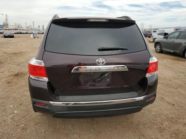 5TDZK3EH5DS092162 - 2013 TOYOTA HIGHLANDER BASE BROWN photo 6