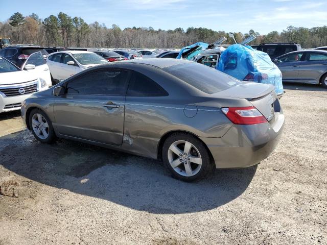 2HGFG12866H557015 - 2006 HONDA CIVIC EX GRAY photo 2