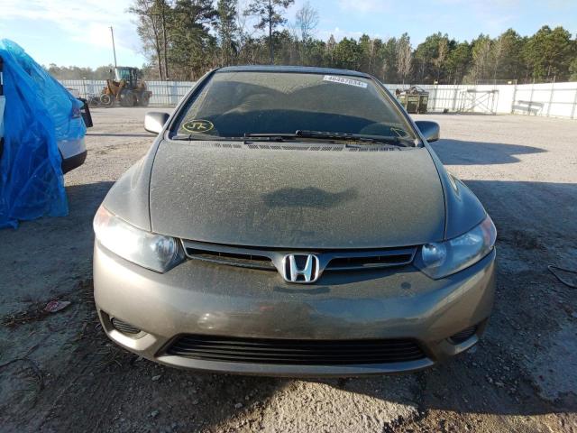 2HGFG12866H557015 - 2006 HONDA CIVIC EX GRAY photo 5