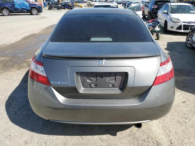 2HGFG12866H557015 - 2006 HONDA CIVIC EX GRAY photo 6