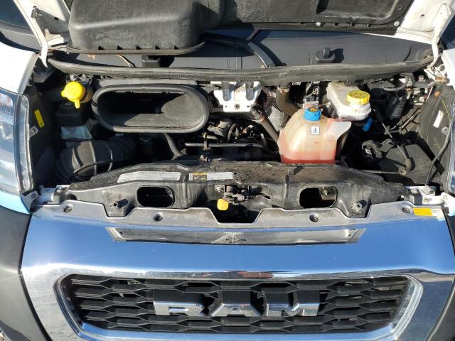 3C6TRVDG7LE131727 - 2020 RAM PROMASTER 2500 HIGH WHITE photo 12