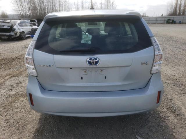 JTDZN3EU1C3039785 - 2012 TOYOTA PRIUS V BLUE photo 6