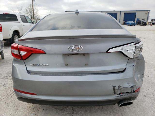 5NPE24AF5FH129115 - 2015 HYUNDAI SONATA SE GRAY photo 6