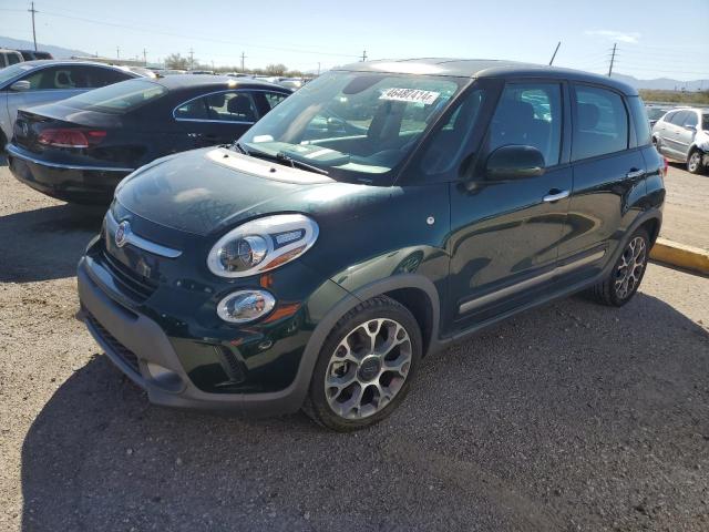 ZFBCFADH4EZ019139 - 2014 FIAT 500L TREKKING GREEN photo 1