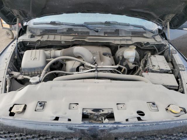 1C6RR7LT9JS230287 - 2018 RAM 1500 SLT შავი ფოტო 11