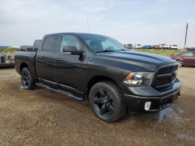 1C6RR7LT9JS230287 - 2018 RAM 1500 SLT შავი ფოტო 4