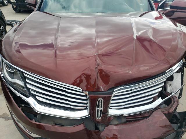 2LMTJ6KP7GBL88473 - 2016 LINCOLN MKX SELECT BURGUNDY photo 11