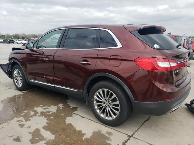 2LMTJ6KP7GBL88473 - 2016 LINCOLN MKX SELECT BURGUNDY photo 2