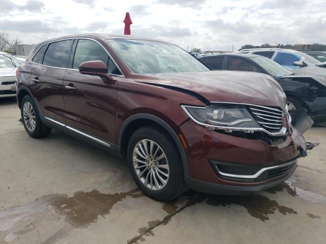 2LMTJ6KP7GBL88473 - 2016 LINCOLN MKX SELECT BURGUNDY photo 4