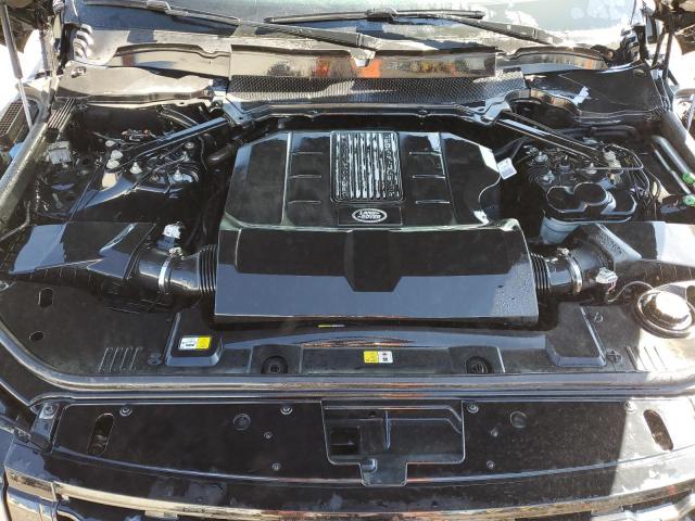 SALGV5RE6JA507436 - 2018 LAND ROVER RANGE ROVE AUTOBIOGRAPHY BLACK photo 12