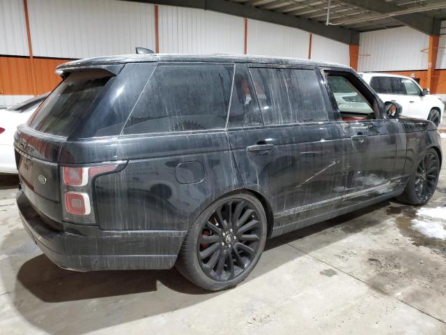 SALGV5RE6JA507436 - 2018 LAND ROVER RANGE ROVE AUTOBIOGRAPHY BLACK photo 3