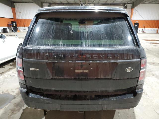 SALGV5RE6JA507436 - 2018 LAND ROVER RANGE ROVE AUTOBIOGRAPHY BLACK photo 6