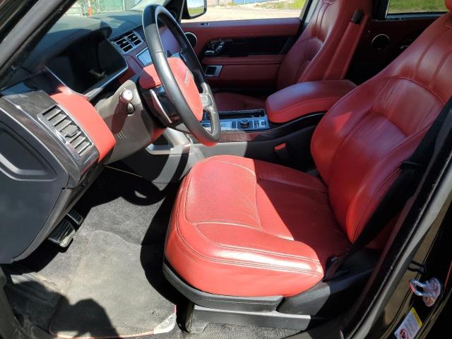 SALGV5RE6JA507436 - 2018 LAND ROVER RANGE ROVE AUTOBIOGRAPHY BLACK photo 7