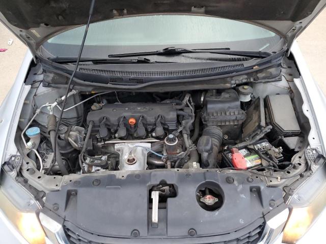 2HGFB2F57DH593698 - 2013 HONDA CIVIC LX SILVER photo 11