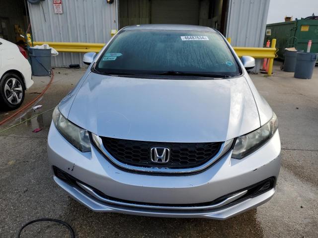 2HGFB2F57DH593698 - 2013 HONDA CIVIC LX SILVER photo 5