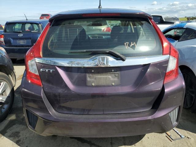 JHMGK5H72GX043083 - 2016 HONDA FIT EX PURPLE photo 6