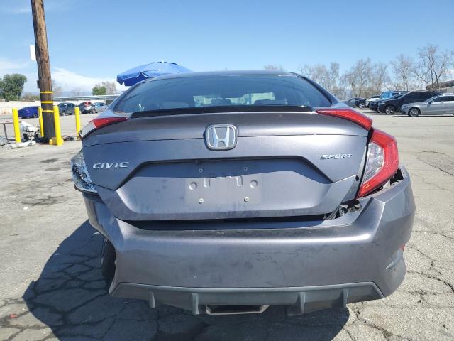 19XFC2F82LE214672 - 2020 HONDA CIVIC SPORT GRAY photo 6