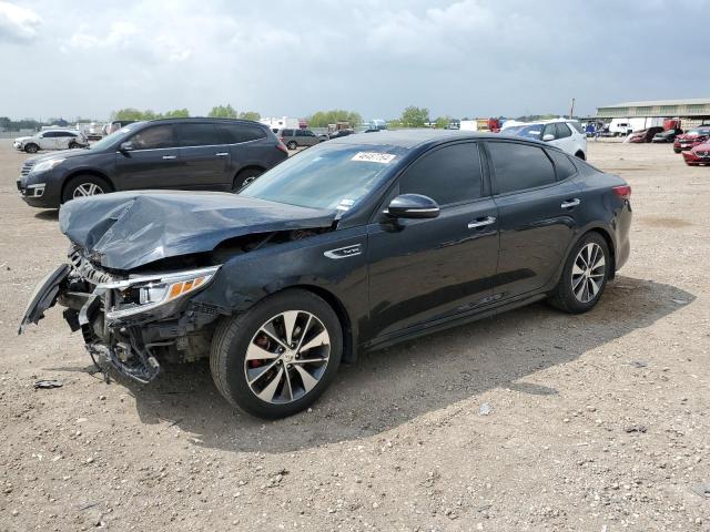 5XXGW4L27GG038187 - 2016 KIA OPTIMA SX BLACK photo 1