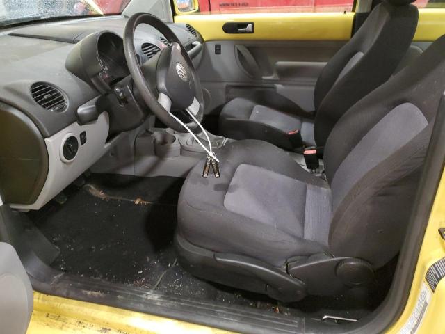 3VWBK31C74M414664 - 2004 VOLKSWAGEN NEW BEETLE GL 黄色 照片 7