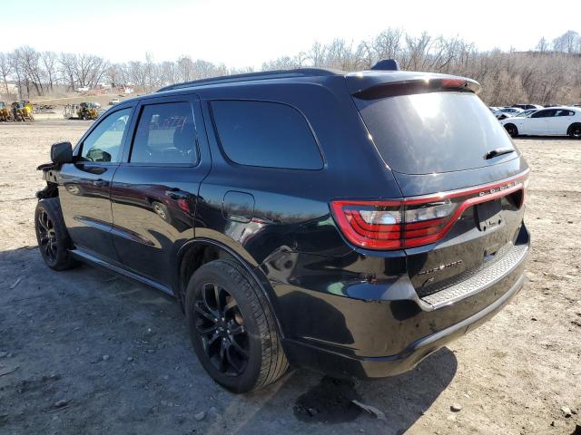 1C4RDJDG3KC576191 - 2019 DODGE DURANGO GT BLACK photo 2