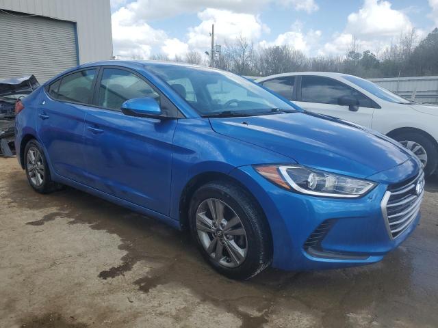 5NPD84LF3HH096853 - 2017 HYUNDAI ELANTRA SE BLUE photo 4