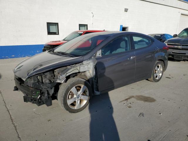 5NPDH4AE0DH416683 - 2013 HYUNDAI ELANTRA GLS SILVER photo 1