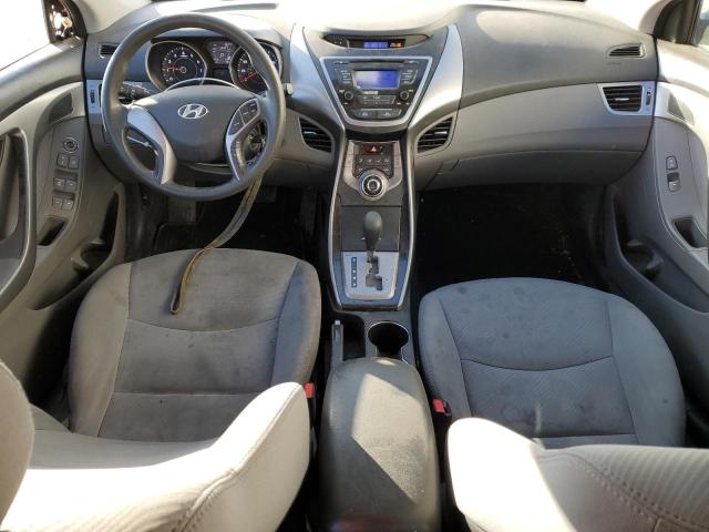 5NPDH4AE0DH416683 - 2013 HYUNDAI ELANTRA GLS SILVER photo 8