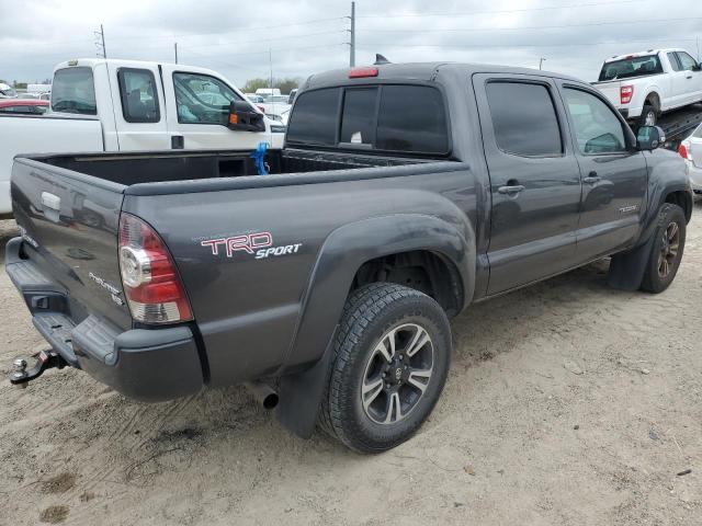 5TFJU4GN7CX027709 - 2012 TOYOTA TACOMA DOUBLE CAB PRERUNNER GRAY photo 3