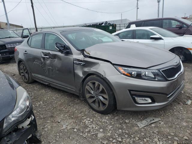 5XXGR4A67EG336538 - 2014 KIA OPTIMA SX GRAY photo 4