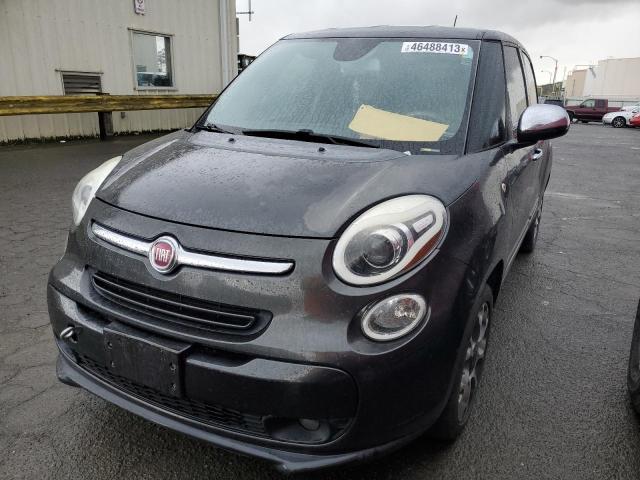 ZFBCFACH7EZ013420 - 2014 FIAT 500L LOUNGE BLACK photo 1