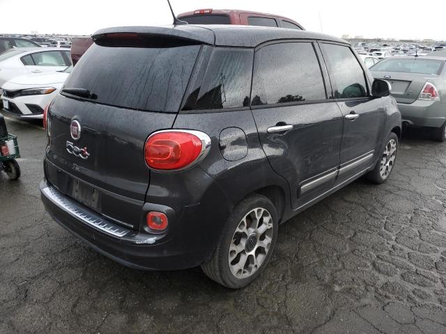 ZFBCFACH7EZ013420 - 2014 FIAT 500L LOUNGE BLACK photo 3