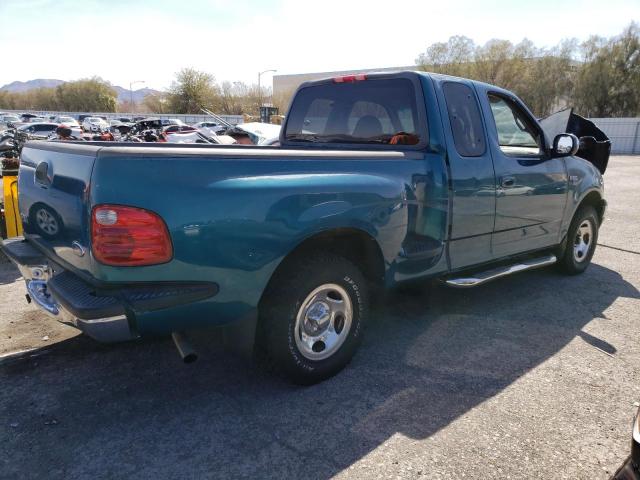 1FTRX07L1YKA57648 - 2000 FORD F150 TEAL photo 3