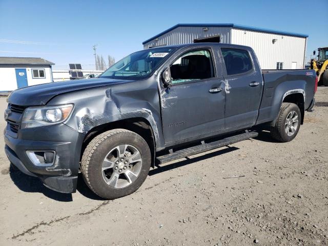 1GCGTDE3XG1359988 - 2016 CHEVROLET COLORADO Z71 GRAY photo 1