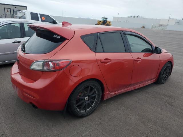 JM1BL1H46A1228965 - 2010 MAZDA SPEED 3 წითელი ფოტო 3
